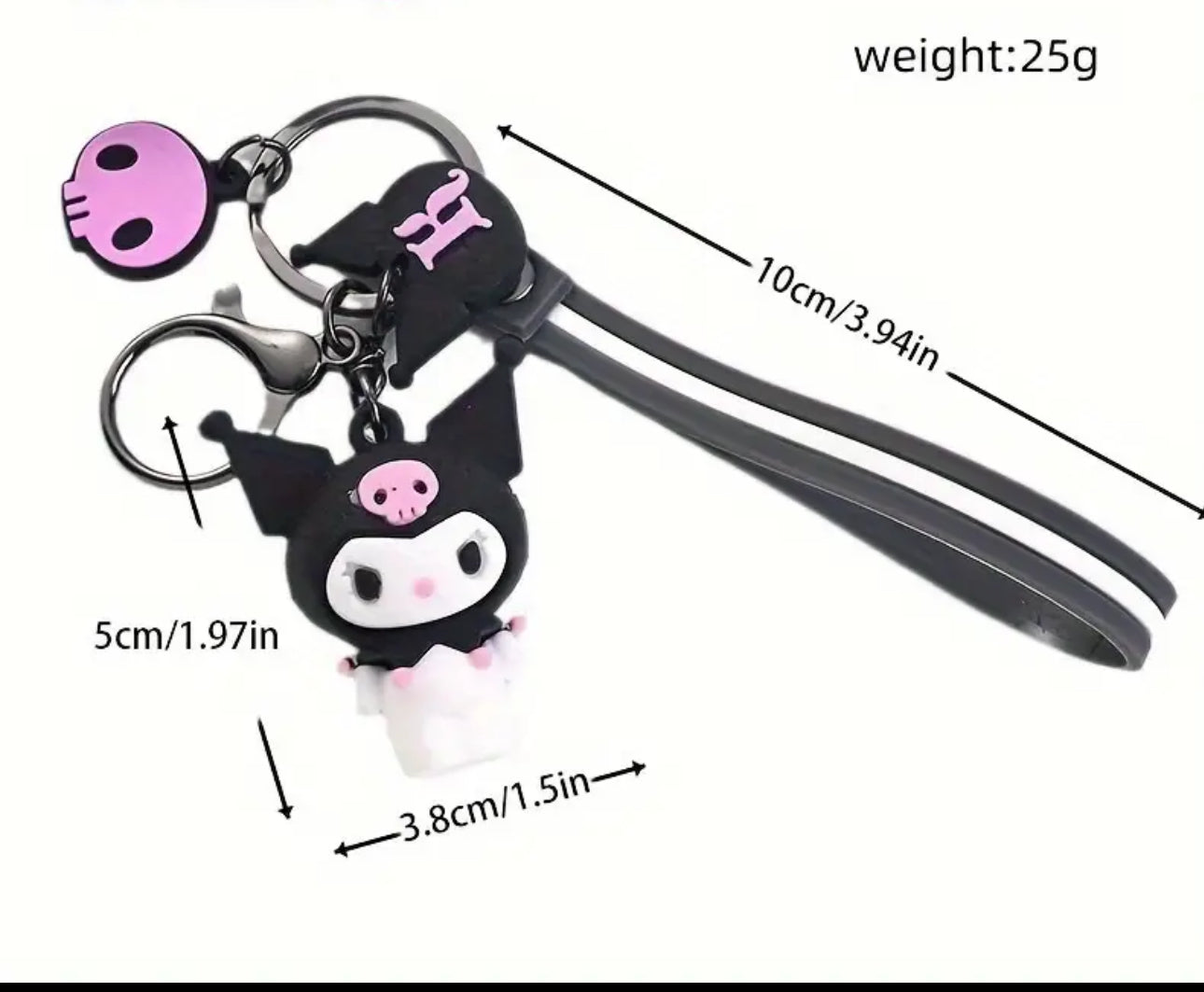 Cute trendy keychain