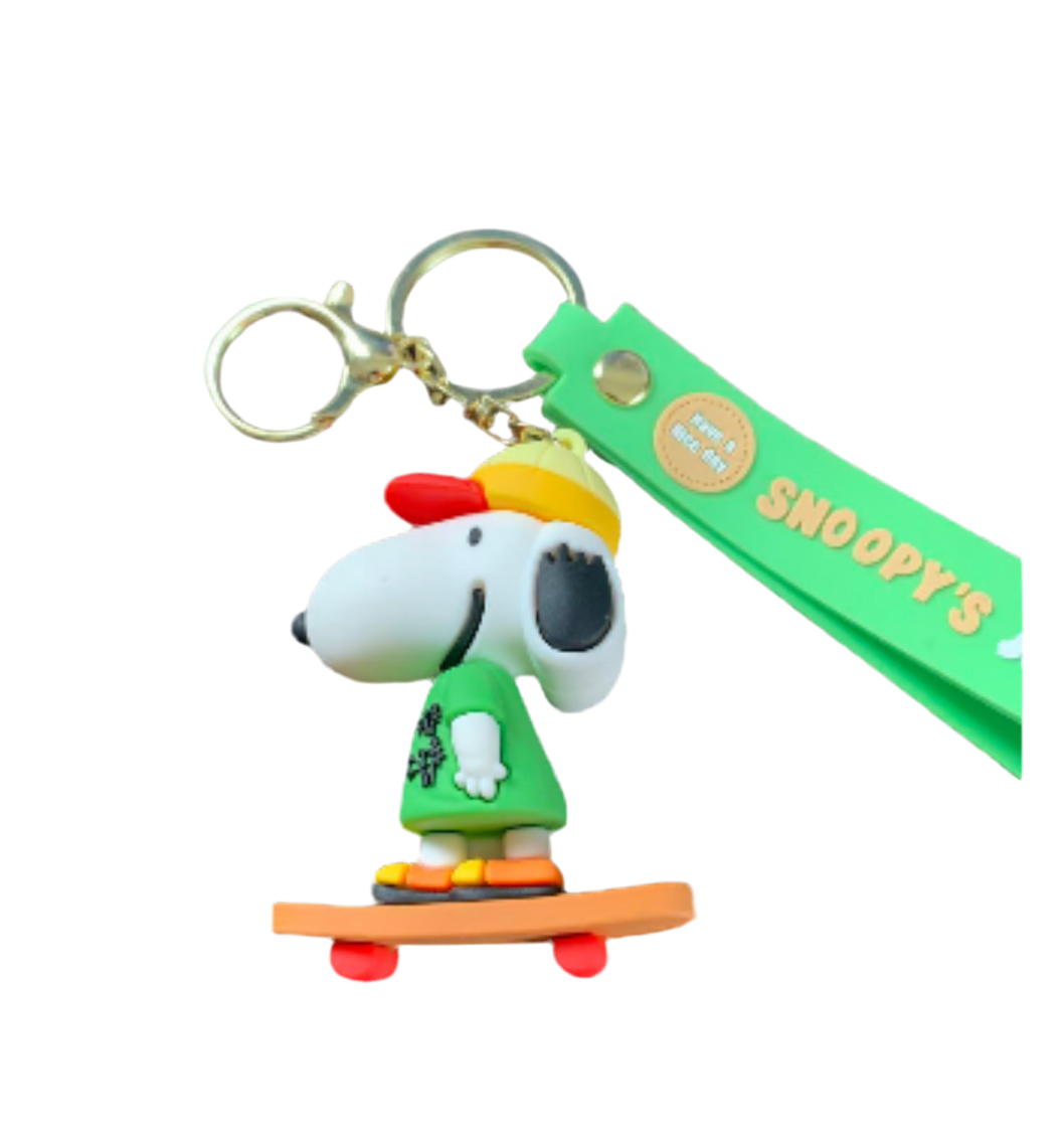 Cute puppy on a Keychain